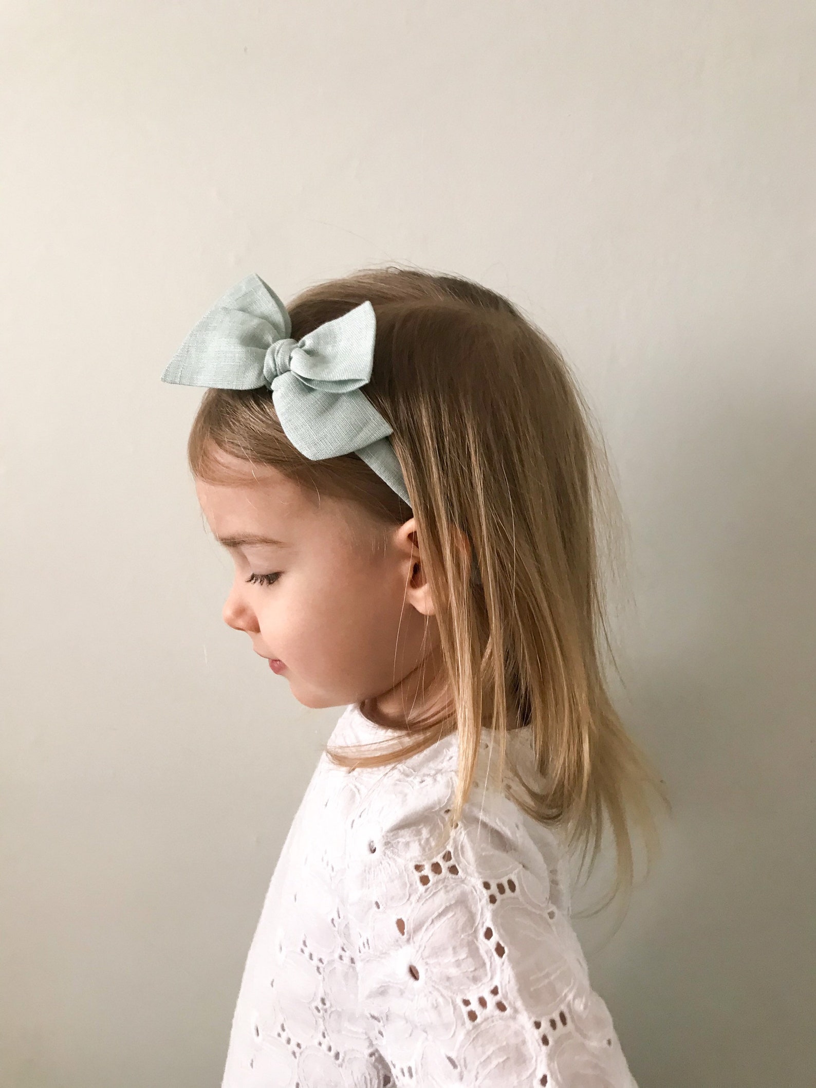 Hard Headband Nude Hard Headband Beige Linen Headband Girls Etsy