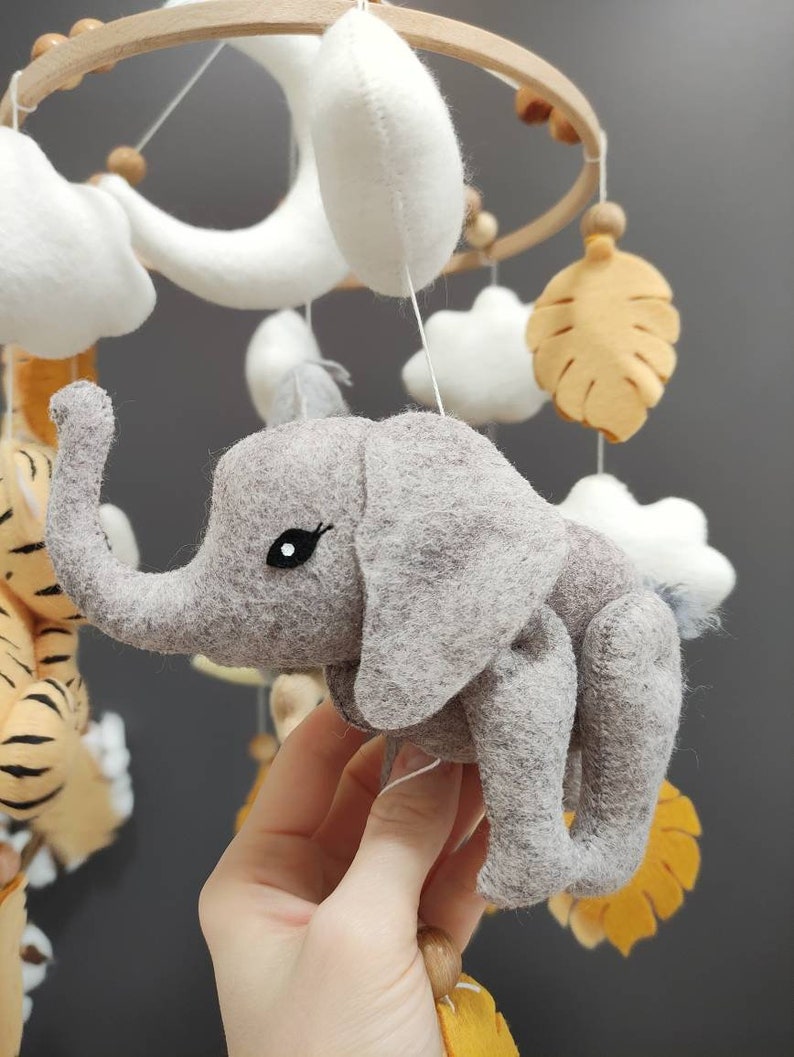 Baby Animals Mobile Safari Koala Baby Mobile Bebe Mobile Baby Etsy