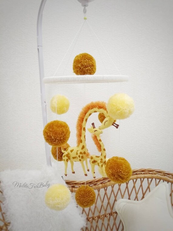 Giraffe Musical Mobile
