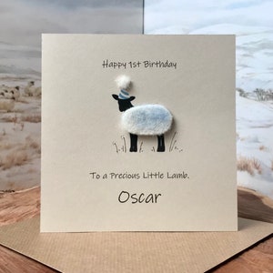 Carte 1er anniversaire garçon | 1 AUJOURD'HUI | carte personnalisée | Carte souvenir pour un petit garçon spécial