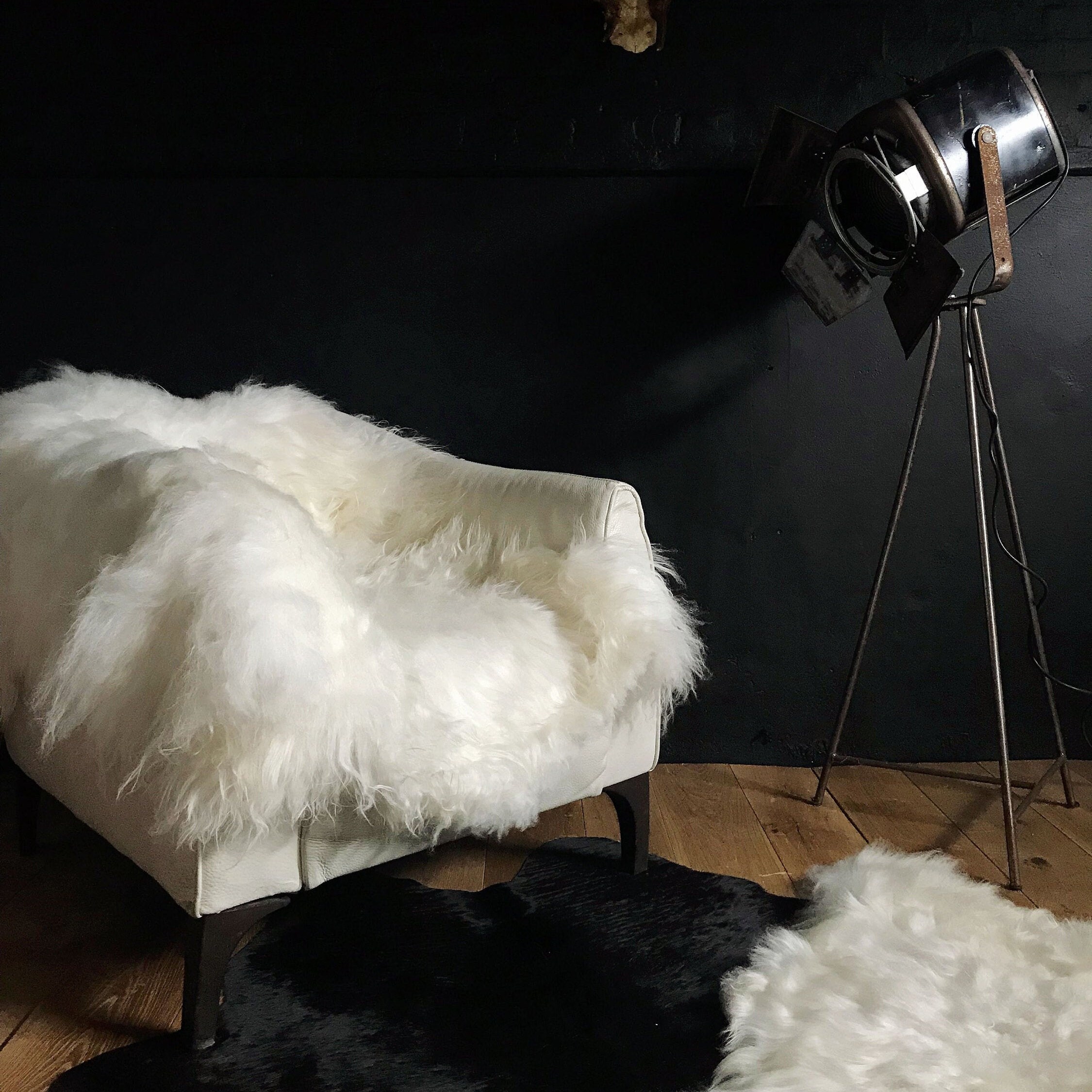Icelandic Sheepskin Rug Ethical Natural White DOUBLE Etsy