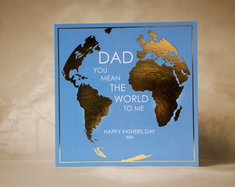 Fathers Day Card | Father's Card | Best Dad Cards  |