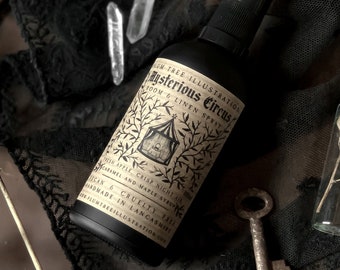 Mysterious Circus, Toffee Apple Room Spray - Vegan, cruelty free, Gothic, witchy, spooky, sustainable, dark academia witchcore halloween