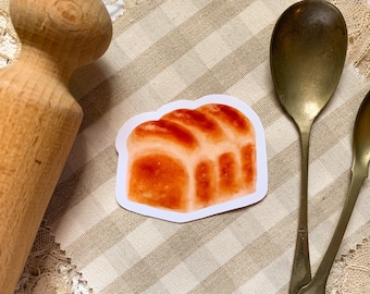 Bread Vinyl Sticker | Cottagecore Stickers | Cottagecore Stationery | Bread Sticker | Bakery Stickers | Food stickers