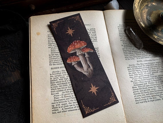 Mushroom Bookmark - Skelly Boi Art's Ko-fi Shop - Ko-fi ❤️ Where