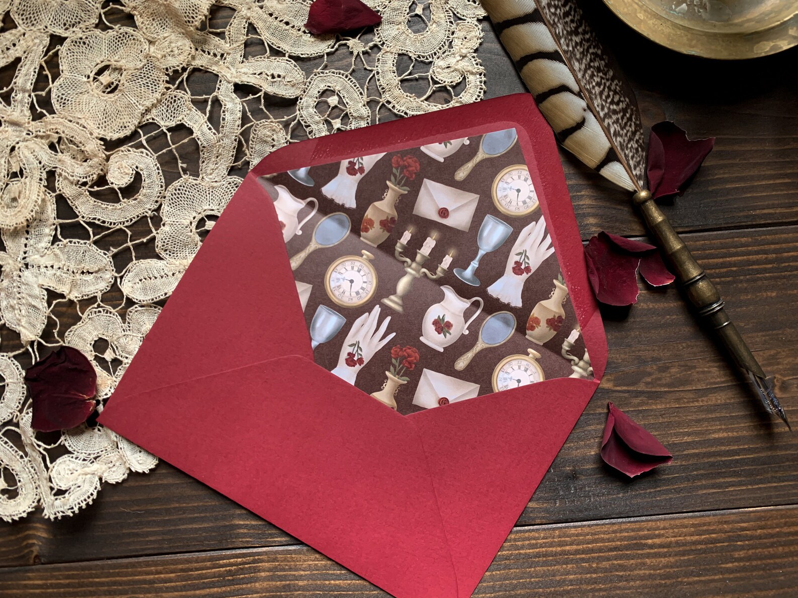 Victorian Letter Writing Set With Wax Seals Stationery Set Etsy UK