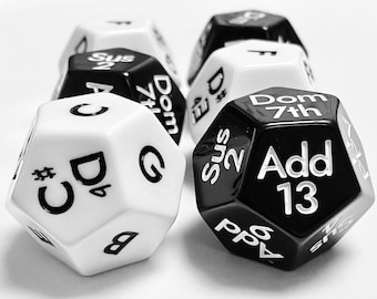 Musician’s Dice™ - The perfect gift for professional and hobby musicians, music students and teachers