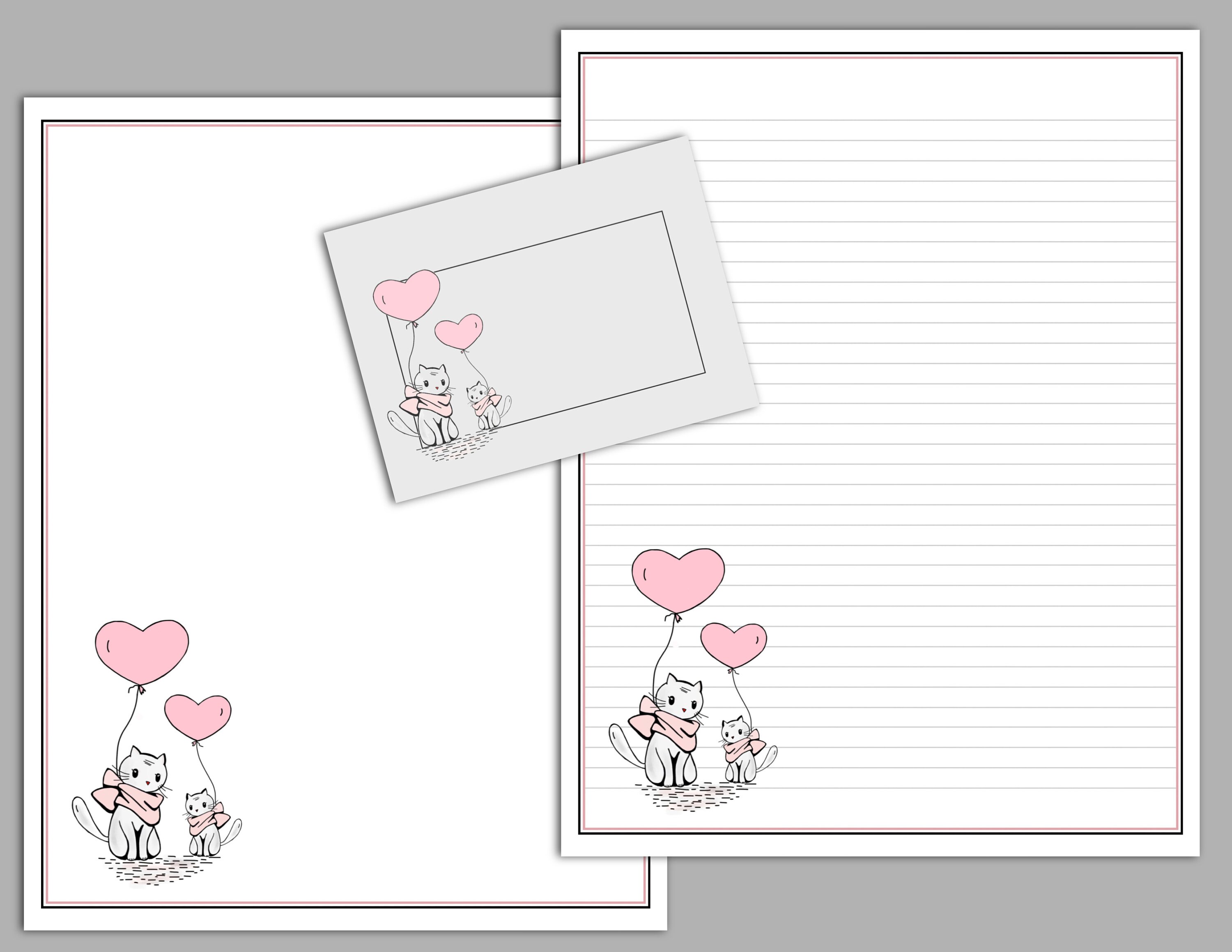 Love Stationery Printable