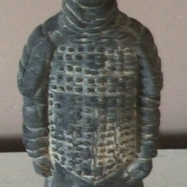 Figurine de commandant chinois de l'armée de terre cuite