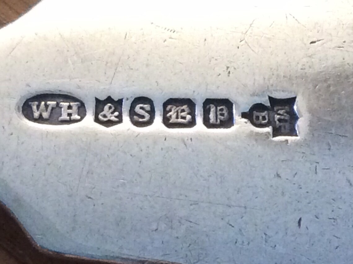 Antique William Hutton & Sons Silverplate Tablespoon Etsy Australia