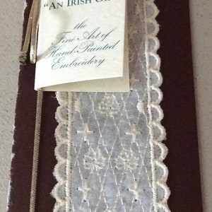 Irish Handpainted Embroidery Artwork
