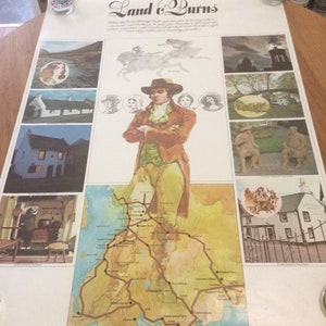 Land o’Burns Poster by Scottish Tourist Board