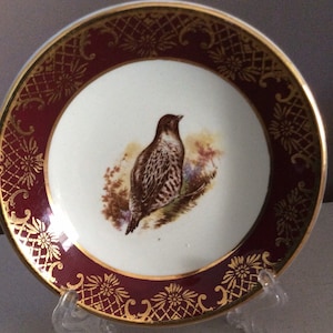 Weatherby Hanley Falcon Ware Dish ‘Quail’ 1977