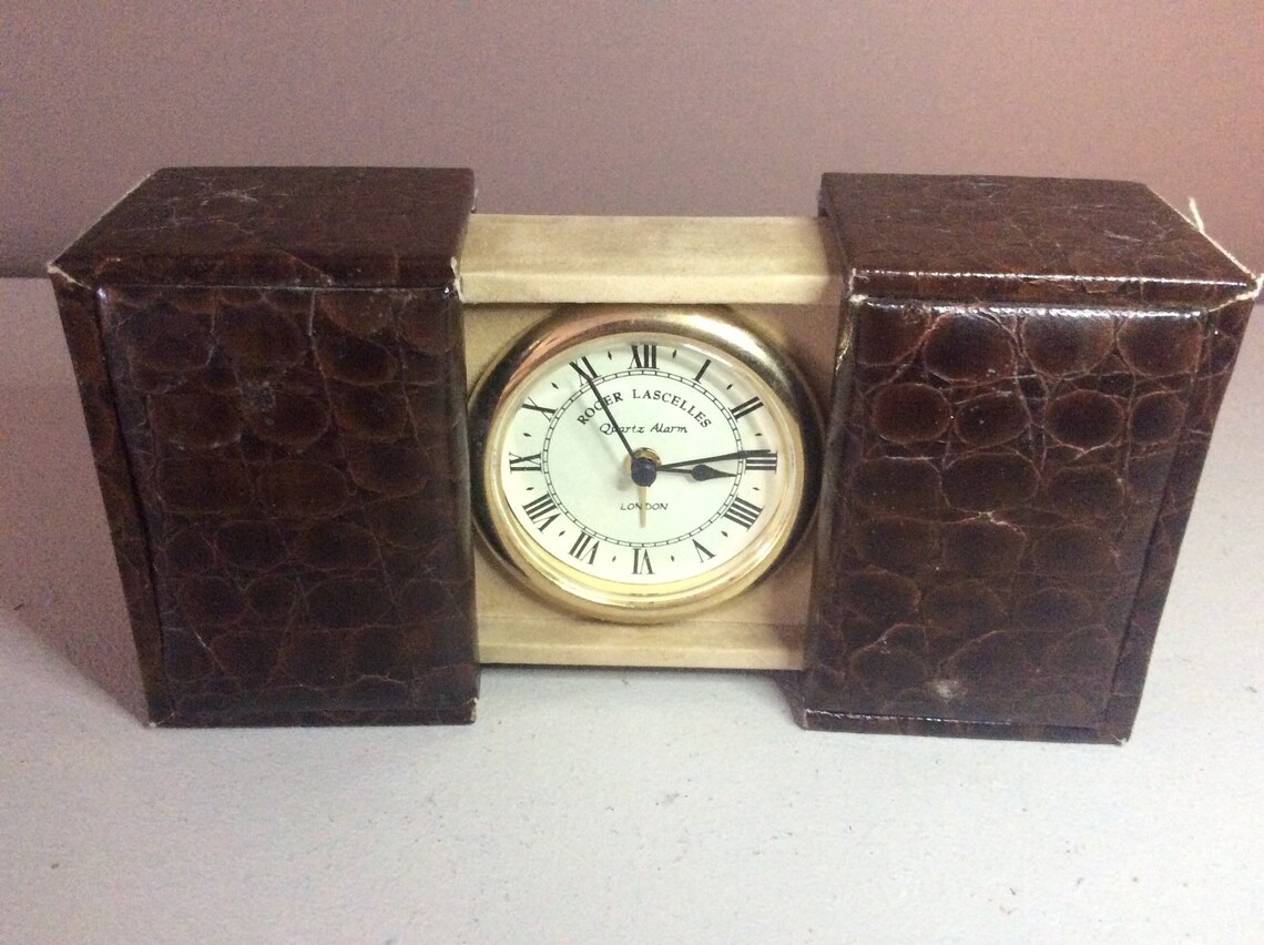 Roger Lascelles of London Travel Clock Etsy
