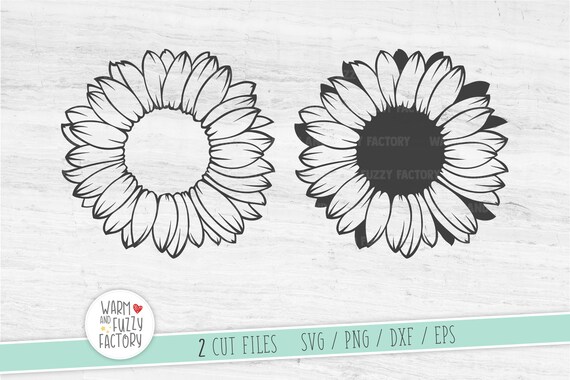 Download Sunflower svg Sunflower monogram svg Sunflower cut files ...