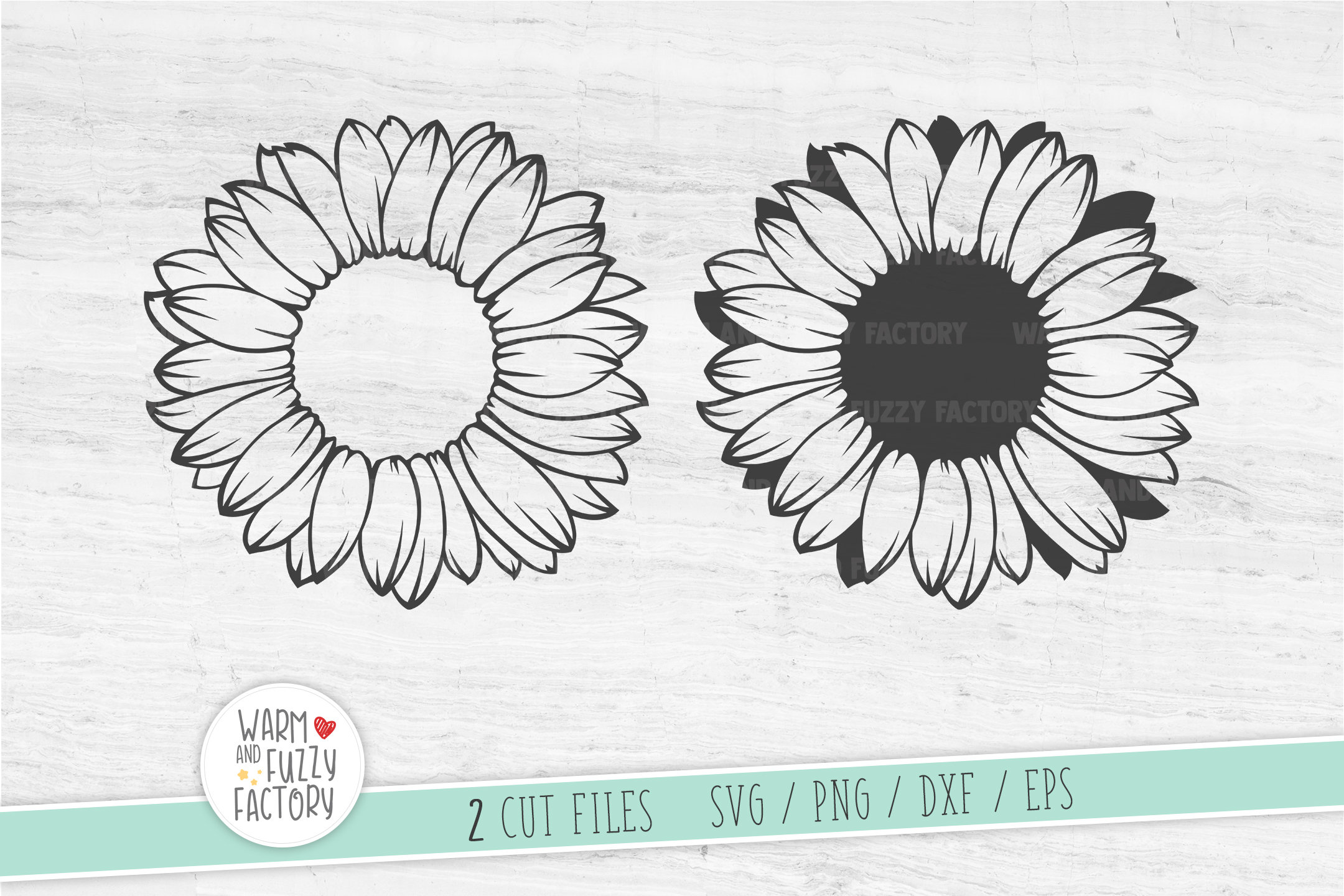 Free Free 128 Sunflower Monogram Svg Simple Sunflower Svg SVG PNG EPS DXF File