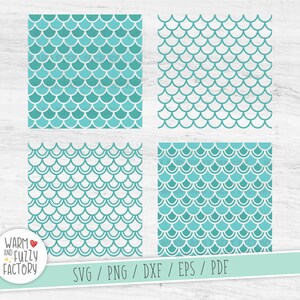 Mermaid pattern svg, Mermaid scales svg, Mermaid seamless pattern svg cut files for Cricut Silhouette, Mermaid background, Mermaid svg