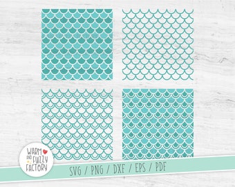 Mermaid pattern svg, Mermaid scales svg, Mermaid seamless pattern svg cut files for Cricut Silhouette, Mermaid background, Mermaid svg
