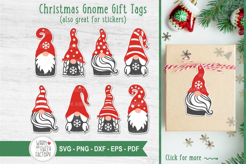 Download Christmas gnomes SVG Christmas Gnomes Gift Tags SVG file ...