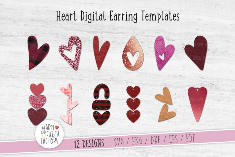 Free Free Heart Earring Svg 832 SVG PNG EPS DXF File