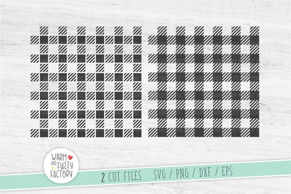 Buffalo plaid svg seamless pattern cut files for Cricut Silhouette, Buffalo plaid bundle SVG, Buffalo plaid stencil template cut file DXF
