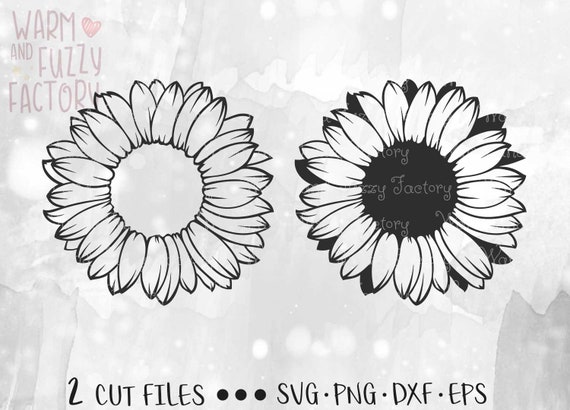 Download Sunflower svg Sunflower monogram svg Sunflower cut files ...