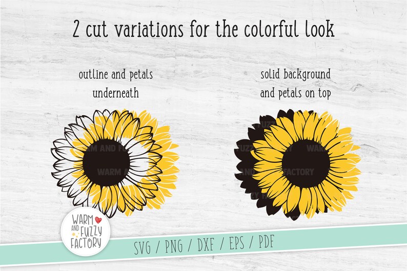 Download Sunflower svg Sunflower monogram svg Flower svg Sunflower ...