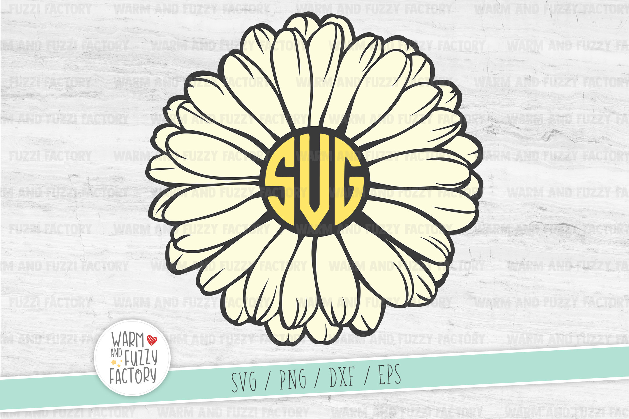 Daisy svg cut file for Cricut Silhouette Gerber daisy svg | Etsy