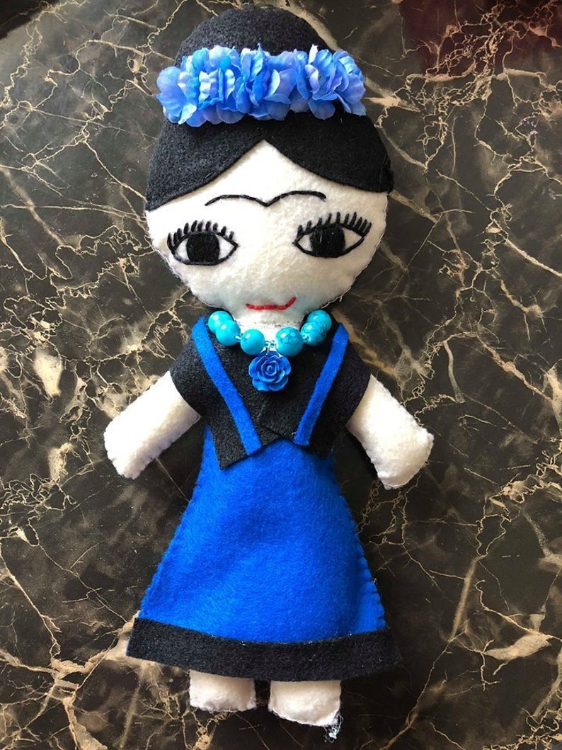 frida kahlo rag doll