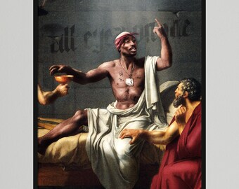 All Eyez On Me Album Cover Poster Giclée 2Pac