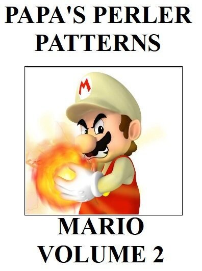 Super Mario Inspired 8 Mario Power Up Pixel Pattern Volume 2 Etsy