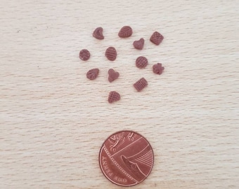 12 Loose Milk Chocolates 1/12th Scale