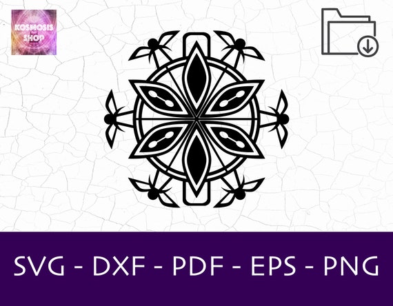 Download Lotus Flower Mandala Svg Meditation Svg Yoga Svg Cut File Etsy