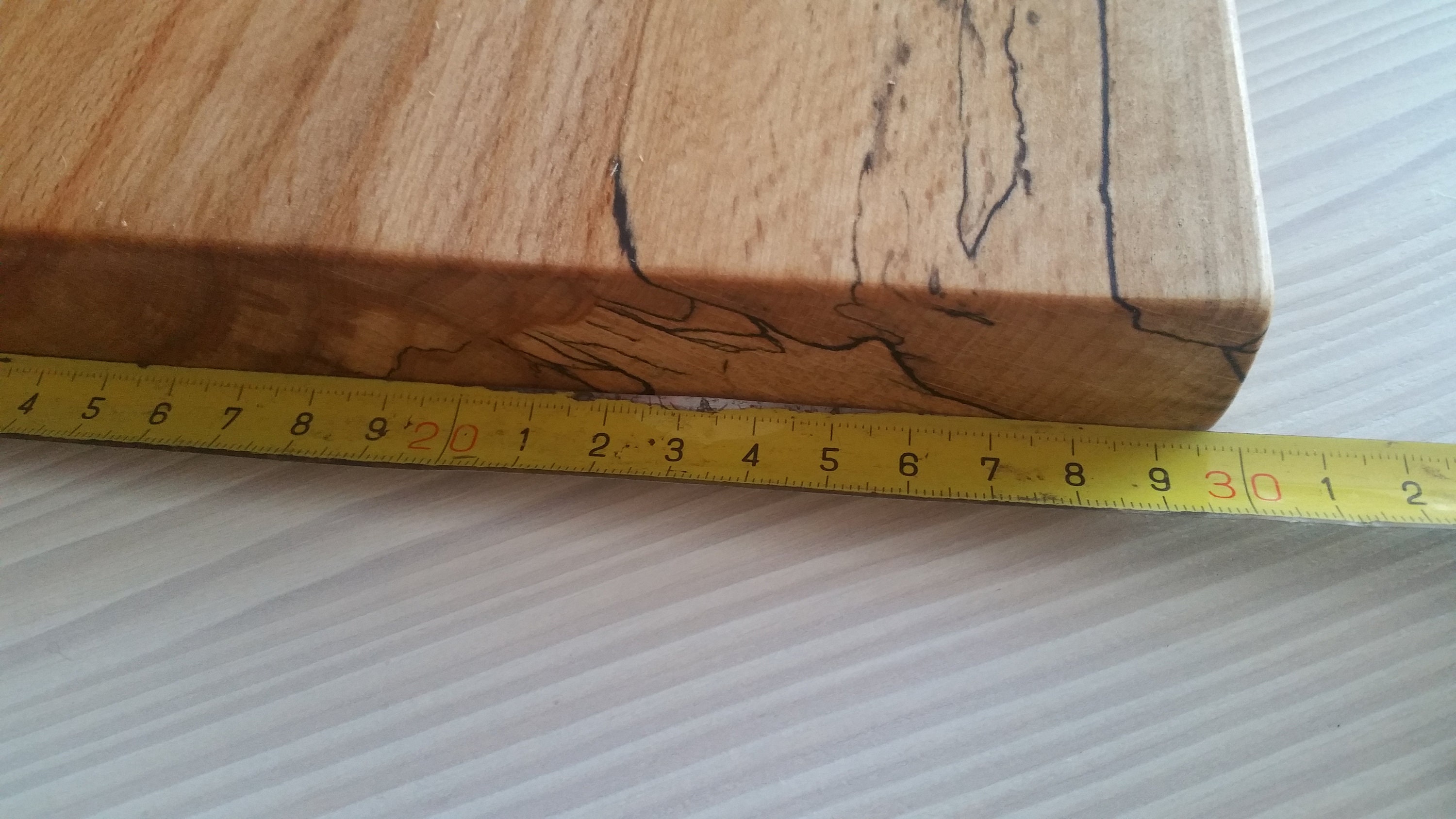 Beech Wood Board/Spalted Beech chopping/serving board natural Etsy