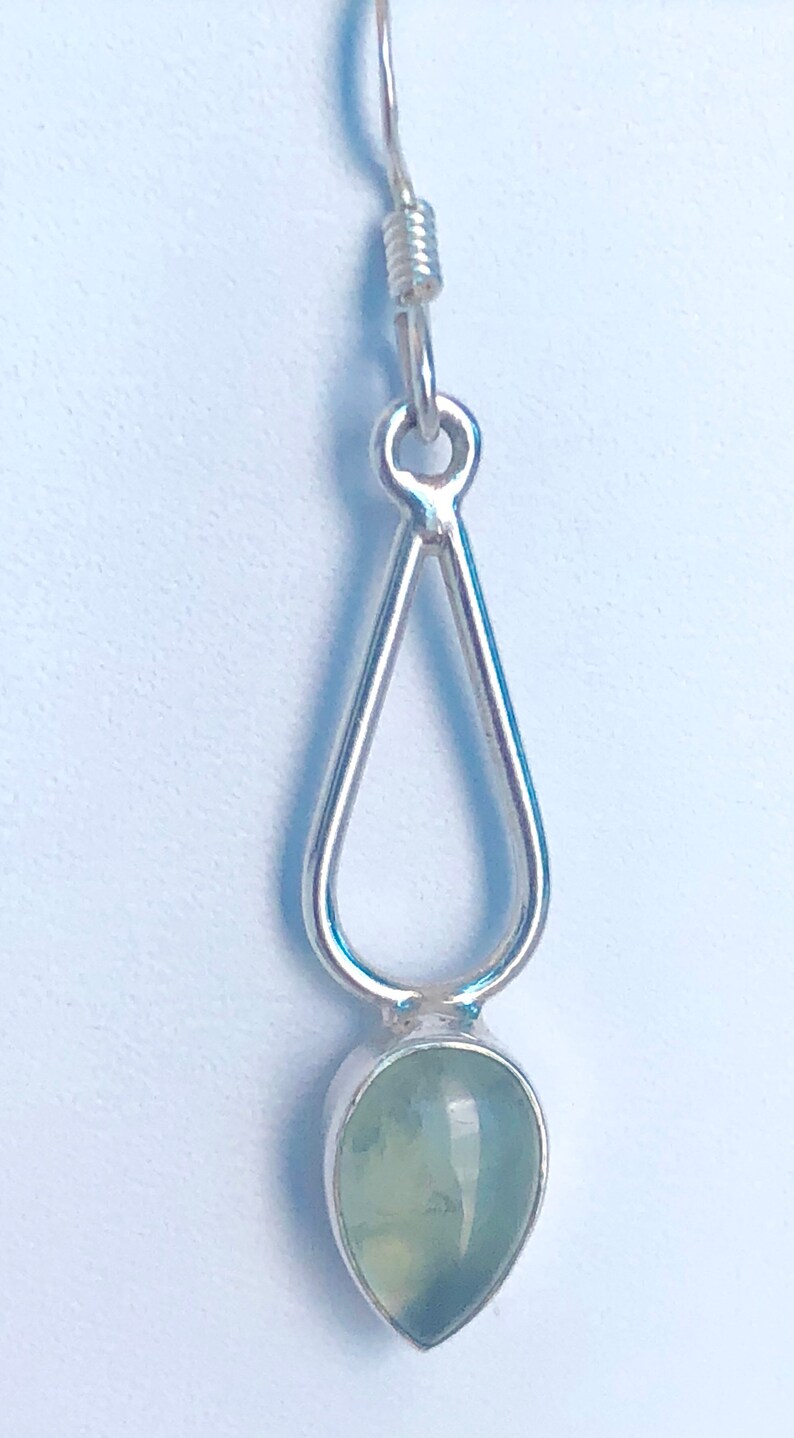Beautiful Prehnite Earrings
