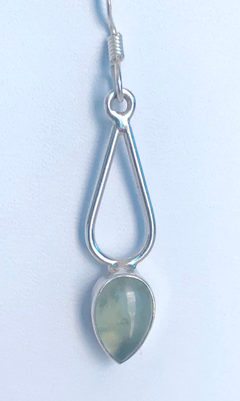 Beautiful Prehnite Earrings