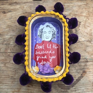 Don’t let the bastards grind you down Nicho. Margaret Atwood wllhanging.