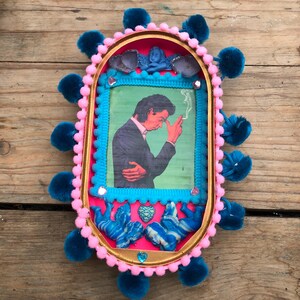 Nick Cave Art. Tin Nicho. Mexican Folk Art Style. Wallhanging. - Etsy