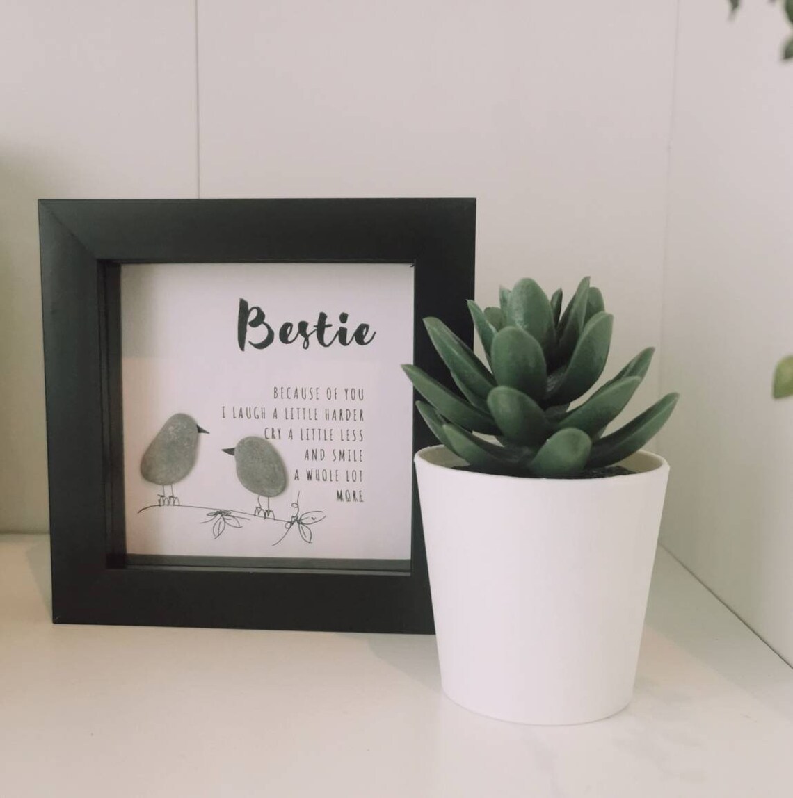 Small Black Bestie Friend Gift Best Friend Gift Quarantine Etsy UK