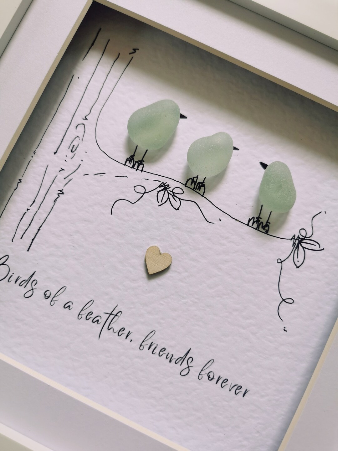 Friend Gift, Friend Seaglass Gift Best Friend Gift, Friend Pebble ...