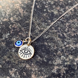 Pendentif Nazar bleu