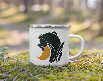 Over the Moon Enamel Mug
