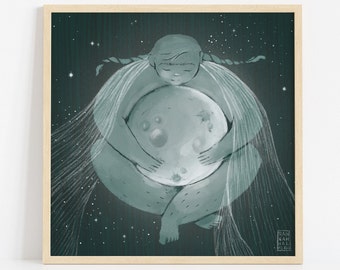 Moon Child Print
