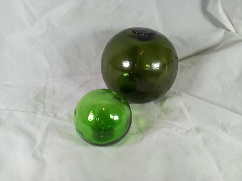 Hand Blown Glass Fishing Floats Etsy