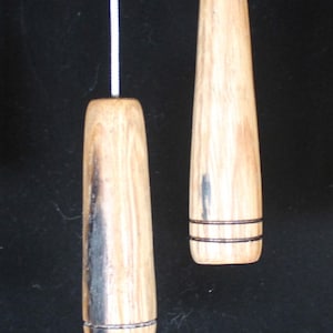 Bathroom Light Pull - Stylish Oak from Reclaimed Whisky Barrel Wood, Eco Rustic Decor