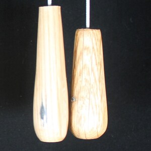 Bathroom Light Pull - Stylish Oak from Reclaimed Whisky Barrel Wood, Eco Rustic Decor