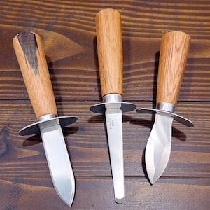 Irish Whiskey Barrel Oyster Shucking Knife, Seafood Lover Gift