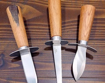 Irish Whiskey Barrel Oyster Shucking Knife, Seafood Lover Gift