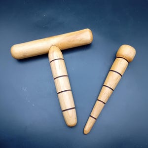 Garden Dibber Tool | Hand-Turned Oak or Beech Planting Dibber for Gardeners