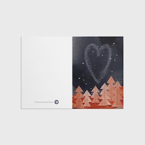 carte double 'spread the love 2', avec enveloppe